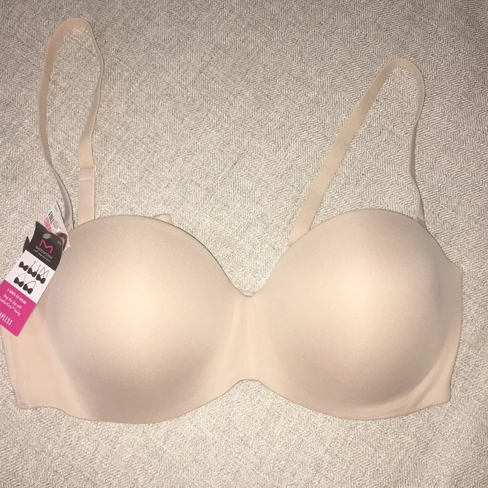 Maidenform Strapless side smoothing bra